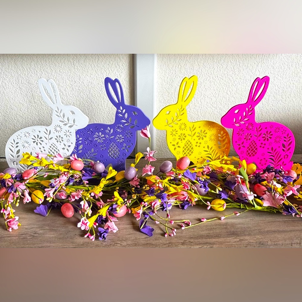 Easter Bunny Decor Custom Made Multiple Color Options